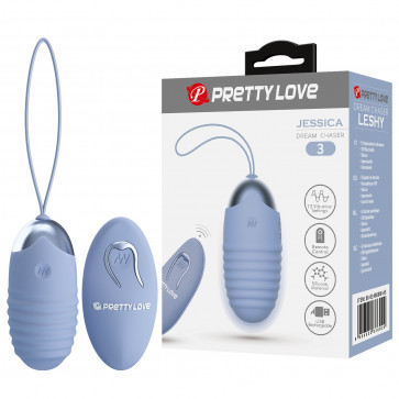 Виброяйцо серии Pretty Love - Jessica Dream chaser 3 Blue, BI-014362W-3A5