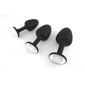 Анальная пробка Dorcel Geisha Plug Diamond XL (мятая упаковка!!!)