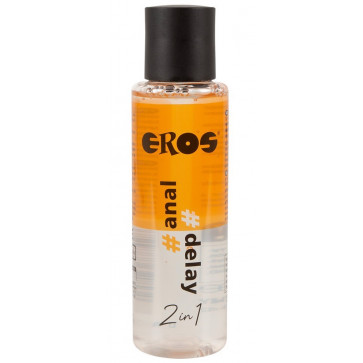 Обезболивающий анальный гель-лубрикант Eros 2in1 #anal #delay, 100 ml