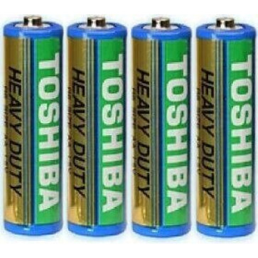 Батарейка солевая TOSHIBA Heavy Duty R6 AA ( 4 шт )
