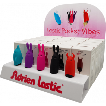 Набор вибраторов Adrien Lastic Promo Pack Pocket Vibe (25 шт + тестеры)