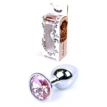 Анальная пробка Boss Series - Jewellery Silver PLUG Rose S, BS6400015