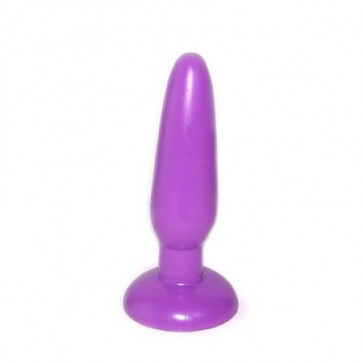 Анальная пробка на присоске "Butt plug" BI-017001R Purple