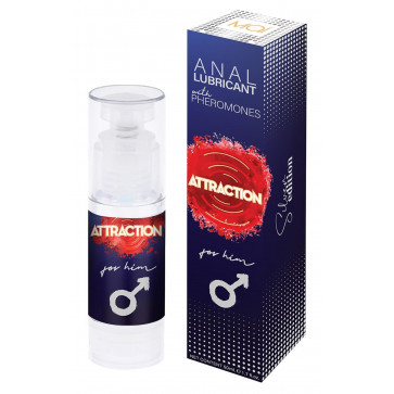 Анальный лубрикант с феромонами для мужчин Mai - Attraction Anal Lubricant with pheromones for Him, 50 ml