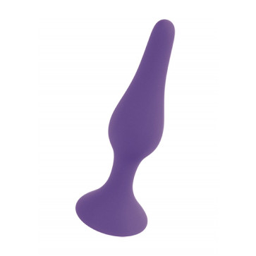Анальный плаг Silicone Plug Purple - Large, BS6400090