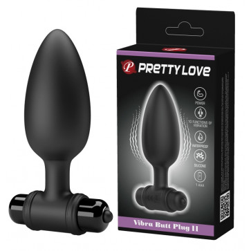 Анальный стимулятор с вибрацией Pretty Love Vibra Butt Plug II, BI-040107