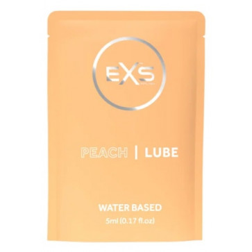 Ароматизированный универсальный гель-лубрикант EXS Peach Lube, 5 ml