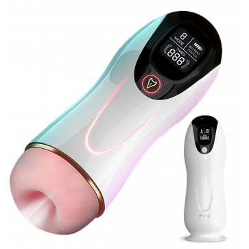 Автоматический интерактивный мастурбатор FOX - Vibration 8 Vibration modes + Interactive function, BS6300063