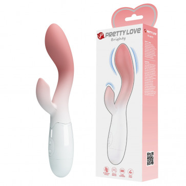 Вибромассажер серии Pretty Love - BRIGHTY Pink, BI-014174-A5