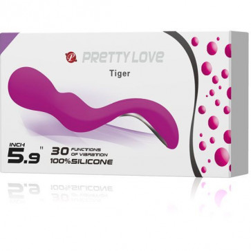 Двухголовый вибратор TIGER BI-014309