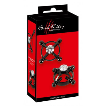 Bad Kitty Nipple Jewellery black