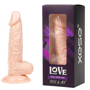 Фаллоимитатор на присоске Love stay with me - SEXTOY PENIS, RD-03