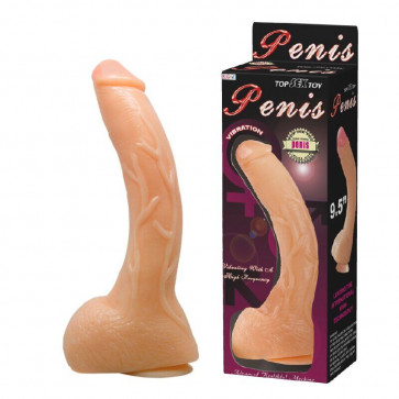 Фаллоимитатор на присоске "Penis" BW-008039N