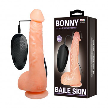 Фаллоимитатор с вибрацией Baile Skin " BONNY " BW-008041ZSY