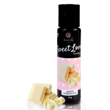 Гель для орального секса Secret Play - Sweet Love White chocolate Gel, 60 ml