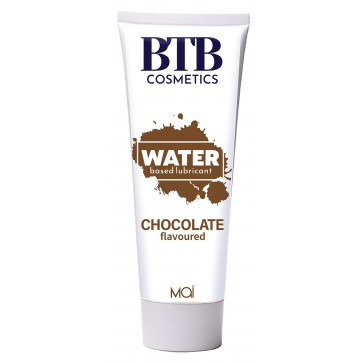 Гель-лубрикант на водной основе с ароматом шоколада Mai - BTB Water Based Lubricant CHOCOLATE  flavored, 100 ml