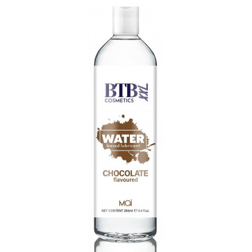 Гель-лубрикант на водной основе с ароматом шоколада Mai - BTB Water Based Lubricant CHOCOLATE flavored XXL, 250 ml