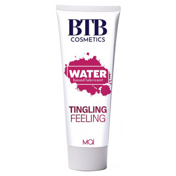 Гель-лубрикант на водной основе с возбуждающим эффектом Mai - BTB Water Based Lubricant Tingling Feeling, 100 ml
