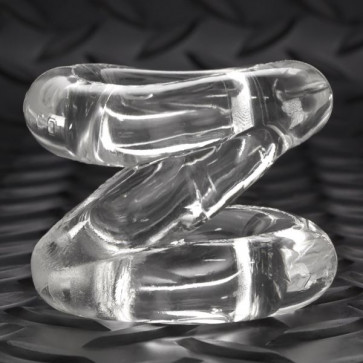 Силиконовые кольца на пенис Z-BALLS ballstretcher & cockring ATOMIC JOCK Clear