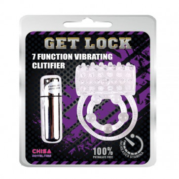 Эрекционное кольцо Vibration Clitifier-Clear