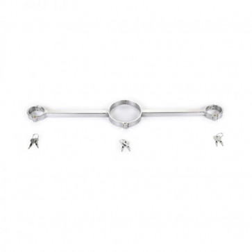 Фиксатор распорка Male Latest Design Bolt Lock Stainless Steel Neck-Wrist Spreader
