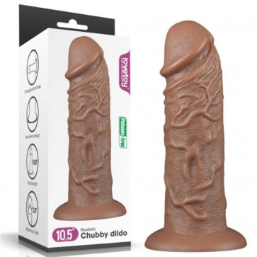 Фаллоимитатор 10.5 Realistic Chubby Dildo