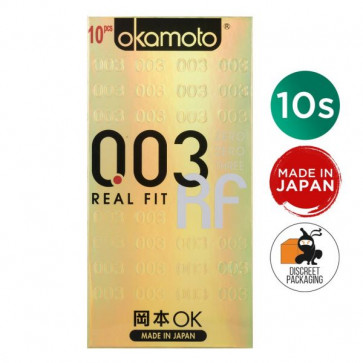 Презервативы ультратонкие Okamoto Real Fit 0.03, 3 шт