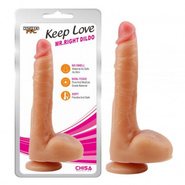 Длинный реалистичный фаллоимитатор Mr.Right Dildo