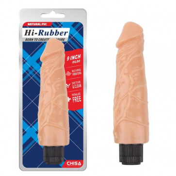 Вибратор мультискоростной телесного цвета 9 Inch Dildo