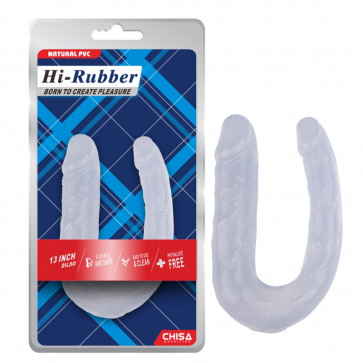 Прозрачный двойной фаллоимитатор 13 Inch Dildo