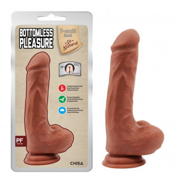 Латинский фаллоимитатор на присоске Bottomless Pleasure