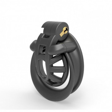 Легкий и стильный мужской пояс верности Double-Arc Cuff Penis Ring F