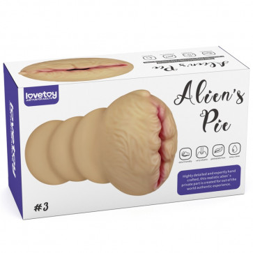 Мастурбатор для мужчин телесный Aliens Pie Masturbator №3