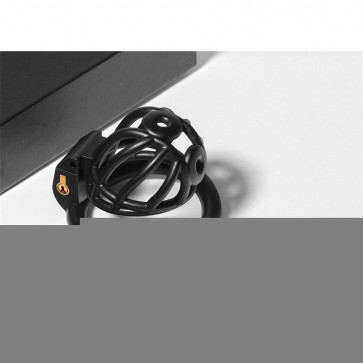 PA Ring New Design Male Chastity Device Black