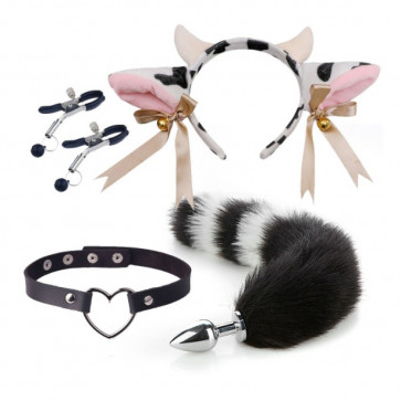 Комплект аксессуаров для взрослых игр Cow Calf Set