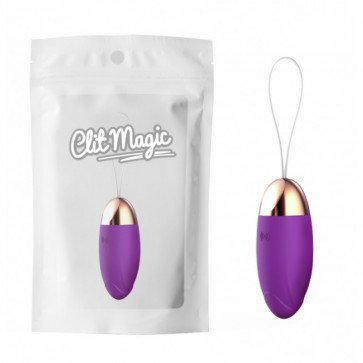 Клиторальный вибростимулятор Pleasure Kiss Love Egg Purple