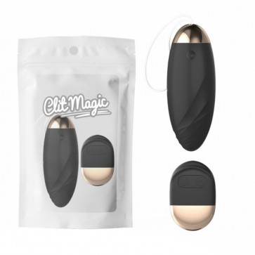 Вибропуля с кнопкой управления Fun Explorer Love Egg Black