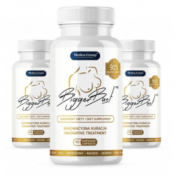 Препарат для увеличения женской груди BiggerBust Capsules, 3x60шт