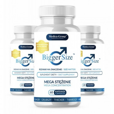 Препарат для увеличения полового члена BiggerSize Capsules, 3x60шт