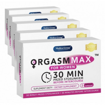 Препарат для возбуждения и усиления ощущений Orgasm Max for Women Capsules, 5x2шт