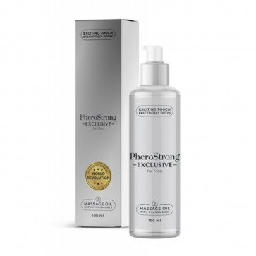 Массажное масло с феромонами PheroStrong Exclusive for Men Massage Oil, 100мл