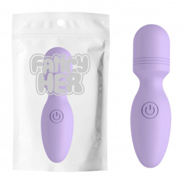 Компактный вибростимулятор для женщин Super Mini Wand Purple