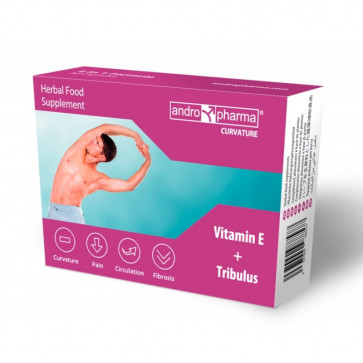 Препарат для коррекции полового члена Herbal Food Supplement Andropharma Curvature, 30шт
