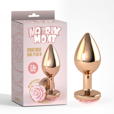 Анальная пробка Spark Rose Anal Plug Medium