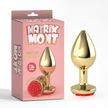 Анальная пробка Showy Rose Anal Plug Medium