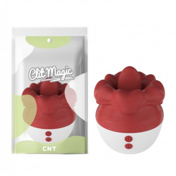 Клиторальный куни стимулятор для женщин Blossom Pleasure Red