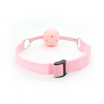 Бдсм кляп розовый Knebel-Easy Breathable Ball Gag