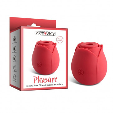 Клиторальный вибростимулятор Pleasure Luxury Rose Clitoral Suction Stimulator