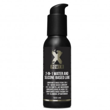 Лубрикант интимный Xpower 2 in 1 Water Silicone Based Lube, 100мл