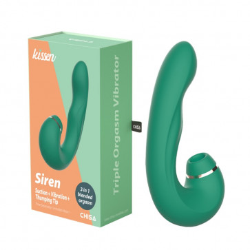 Вибростимулятор для женщин Triple Orgasm Vibrator Kissen Siren
